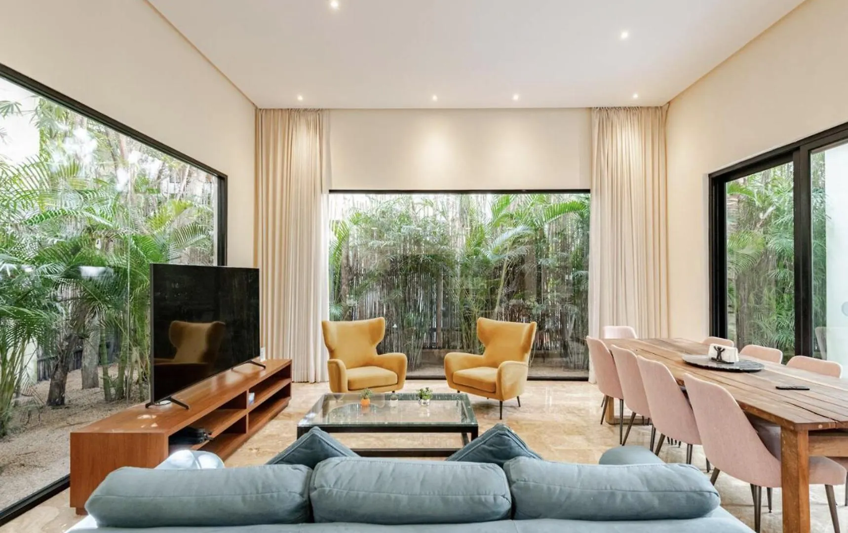 טולום Luxury Villa At Exclusive Gated Community La Privada Aldea Zama, 5 Bedroom Private Pool & Concierge Service מקסיקו